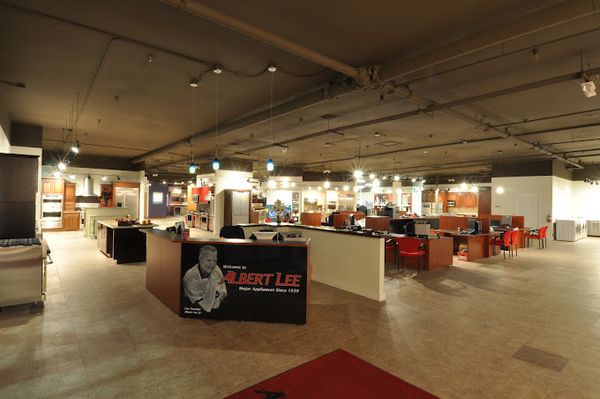 A variety of appliances inside the Albert  Lee Bellevue location 